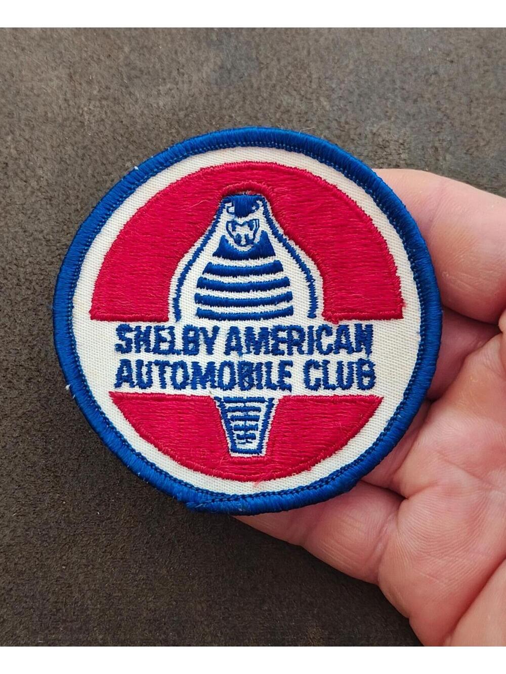 1990s Shelby American Automobile Club (SAAC) Patch